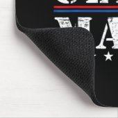 おもしろいウルトラヴィンテージアメリカ国旗ウルトラ・マガ・レ マウスパッド (コーナー)