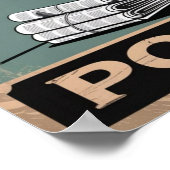 「おもしろいウンチしてるの?」 黒猫オントイレ ポスター (角)