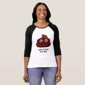 おもしろいウンチカスタム文字シャツ&ジャケット Tシャツ (正面フル)