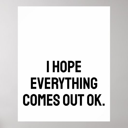 おもしろいウンチサインおもしろいウォールアートバスルーム ポスター (正面)