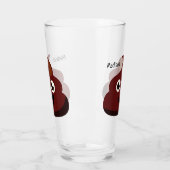 おもしろいウンチ名前をカスタムする タンブラーグラス (左)