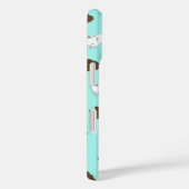 おもしろいウンチ絵文字&トイレ紙柄 Case-Mate iPhoneケース (裏面 / 右)