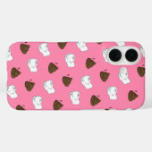おもしろいウンチ絵文字&トイレ紙柄 Case-Mate iPhoneケース (裏面 (横))