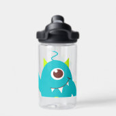 おもしろいエイリアンという名前のリバティーキッズ ウォーターボトル (背面)