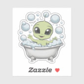 おもしろいエイリアンベビー シール (シート)