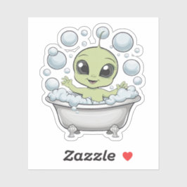 おもしろいエイリアンベビー シール