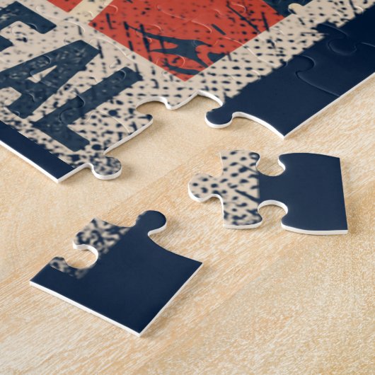 おもしろいエイリアンUFO宇宙陰謀 ジグソーパズル (側面)