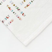 おもしろいエコカラフルフレンドリーホリデーシーズンブランケット フリースブランケット (角)