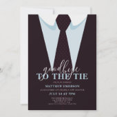 おもしろいエレガントが引き続き退職を見送る 招待状 (正面)