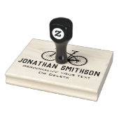 おもしろいエレガントレトロ自転車カッコいい用文房具 ラバースタンプ (スタンプ)