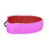 おもしろいエレガント抽象芸術小さなかわいいモチーフピンク柄 アスレチックヘッドバンド (左)