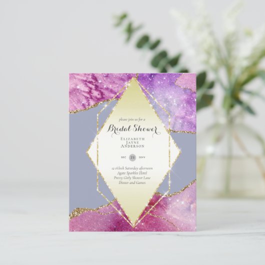 おもしろいエレガント、きらびやかな予算ブライダルシャワー (スタンド正面)