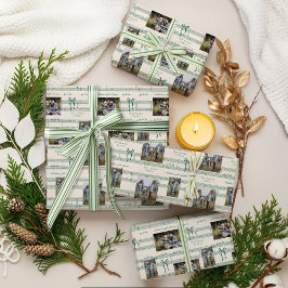 おもしろいエレガントFa La Bowヴィンテージ音楽フォトコラージュ ラッピングペーパーシート