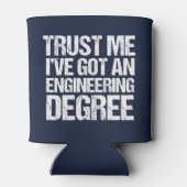 おもしろいエンジニアリング卒業技術者卒業 缶クーラー (裏面)