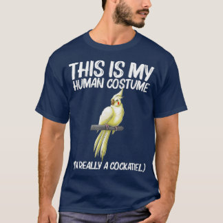 おもしろいオウム男性へギフト女性 Tシャツ