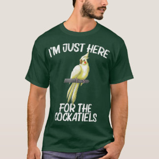 おもしろいオウム男性へギフト女性 Tシャツ