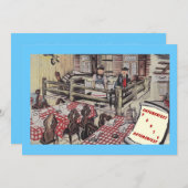 おもしろいオクトーバーフェストオクトバーフェストパーティの招待状 招待状 (正面/裏面)