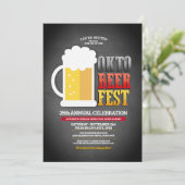 おもしろいオクトーバーフェストパーティー 招待状 (スタンド正面)