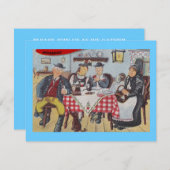 おもしろいオクトーバーフェストOCTOBERFESTパーティの招待状 招待状 (正面/裏面)