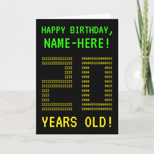 おもしろいオタク系の、ネディ「20歳！」 誕生日カード カード
