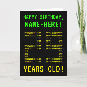 おもしろいオタク系の、ネディ「29歳!」 誕生日カード カード