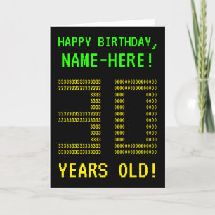 おもしろいオタク系の、ネディ「30歳!」 誕生日カード カード