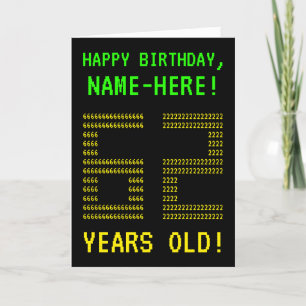 おもしろいオタク系の、ネディ「62歳!」 誕生日カード カード