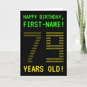 おもしろいオタク系の、ネディ「79歳！」 誕生日カード カード