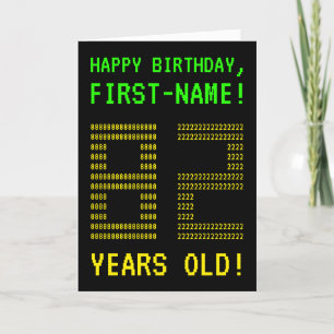 おもしろいオタク系の、ネディ「82歳！」 誕生日カード カード