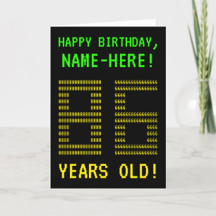 おもしろいオタク系の、ネディ「86歳!」 誕生日カード カード
