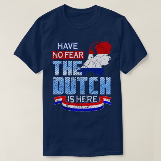 おもしろいオランダ Tシャツ (デザイン正面)