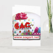 おもしろいオーバーザヒル誕生日招待状 招待状 (裏面)