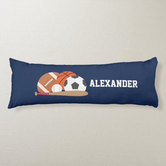 おもしろいオールスタースポーツ ボディピロー (正面)