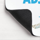 おもしろいカイロプラクターItスパインドクターフィーを調整 マウスパッド (コーナー)