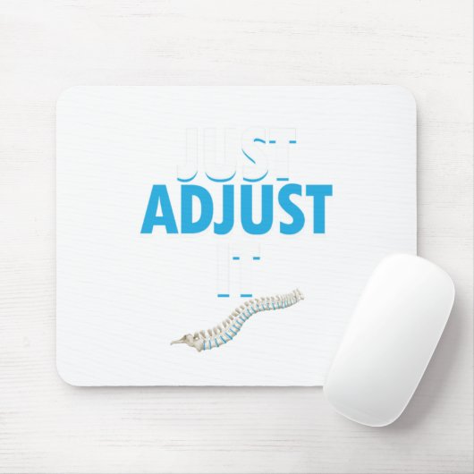 おもしろいカイロプラクターItスパインドクターフィーを調整 マウスパッド (マウス)