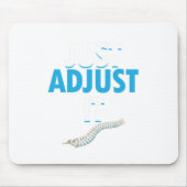 おもしろいカイロプラクターItスパインドクターフィーを調整 マウスパッド (正面)