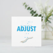 おもしろいカイロプラクターItスパインドクターフィーを調整 招待状 (スタンド正面)