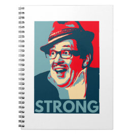 おもしろいカウントArthur Strong spiral notebook ノートブック