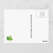 おもしろいカエル曼荼羅 ポストカード (裏面)