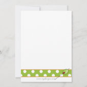 おもしろいカクテルパーティの招待状 招待状 (裏面)