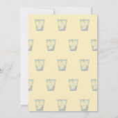 おもしろいカクテル大人の誕生日の招待のsip 招待状 (裏面)