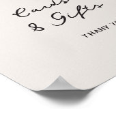 おもしろいカジュアル手書きカードとギフト ポスター (角)