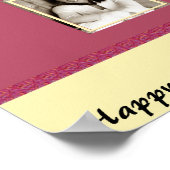 おもしろいカスタマイズ可能な写真オートグラフポスター ポスター (角)