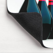 おもしろいカスタマイズ可能な名前ボウリングをする人、 クリケットの投手ボーリングマウスパッド マウスパッド (コーナー)