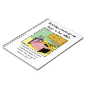 おもしろいカスタマイズ誕生日会ゲストブックノート ノートブック (左側)