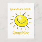おもしろいカスタムおばあちゃんのリトルサンシャイン ポストカード (正面)