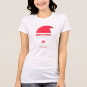 おもしろいカスタムのお気に入りのナース Tシャツ (正面)