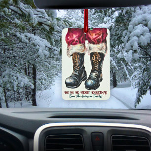 おもしろいカスタムクリスマス カーエアーフレッシュナー