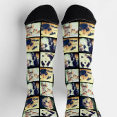 おもしろいカスタムトレンディー ソックス (上部)