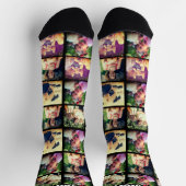 おもしろいカスタムトレンディー ソックス (上部)